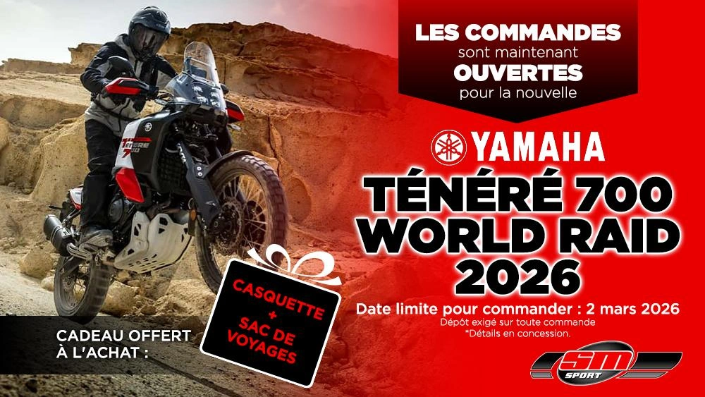 Promotions Yamaha | Ténéré 700 World Raid alt
