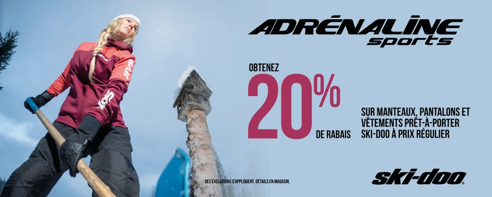 Promo Ski-Doo vêtements alt