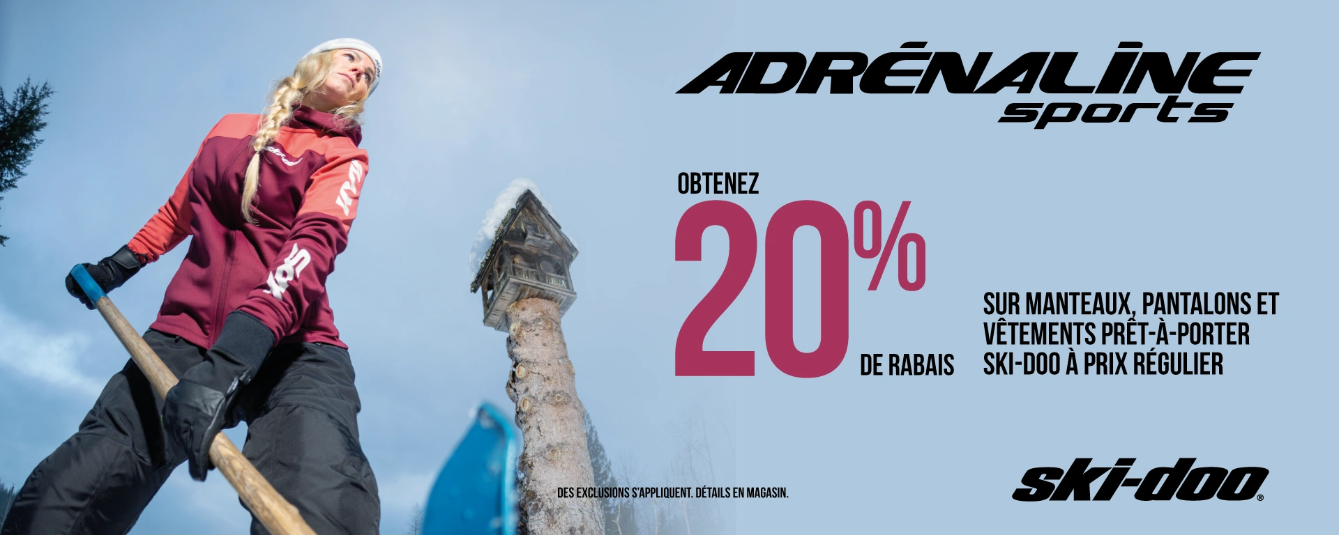 Promo Ski-Doo vêtements alt