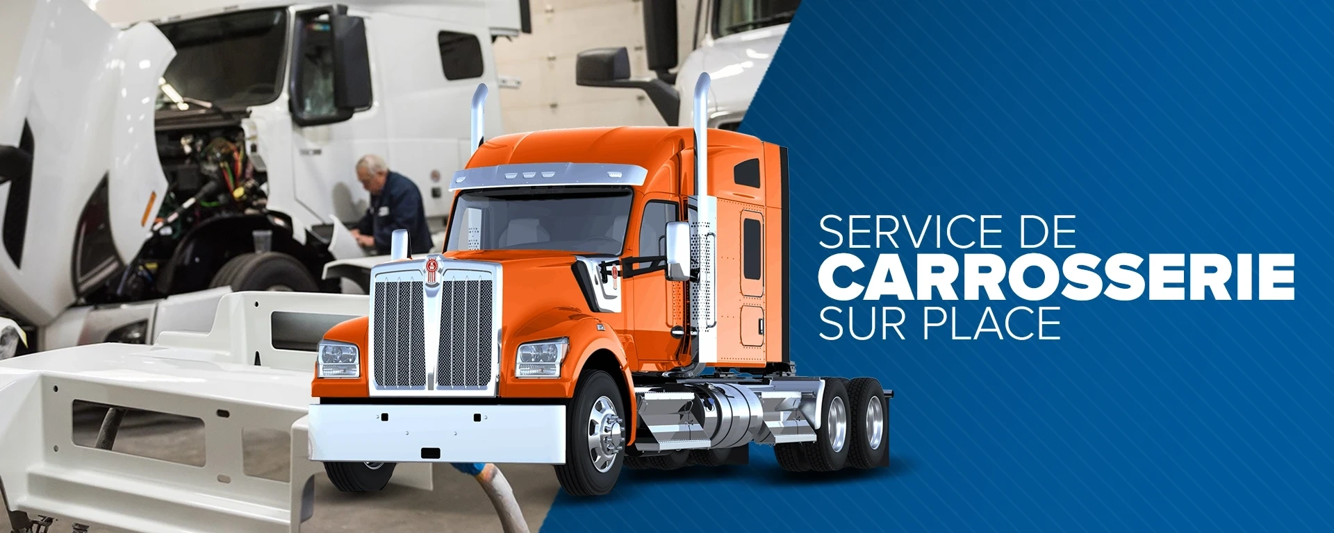 Service de carrosserie sur place