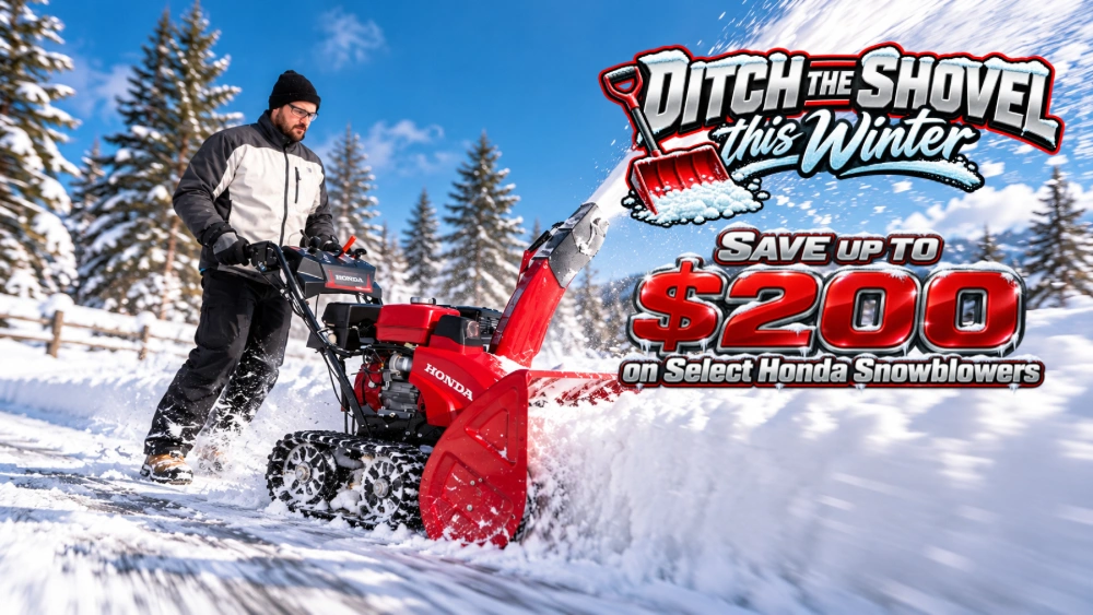 Honda Snow Blower Sale alt