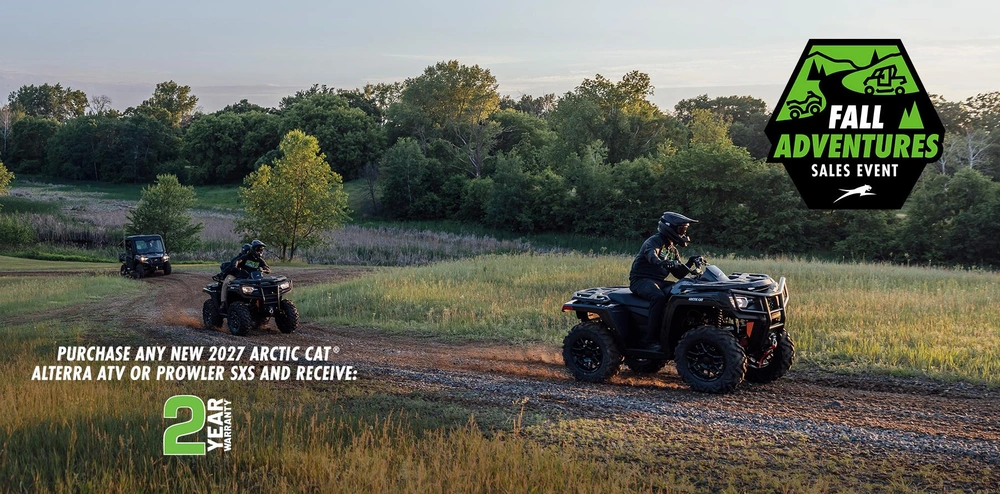 Arctic Cat GREEN TAG DAYS!