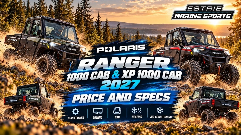 Polaris Ranger 1000 CAB and XP 1000 CAB: price and specs alt