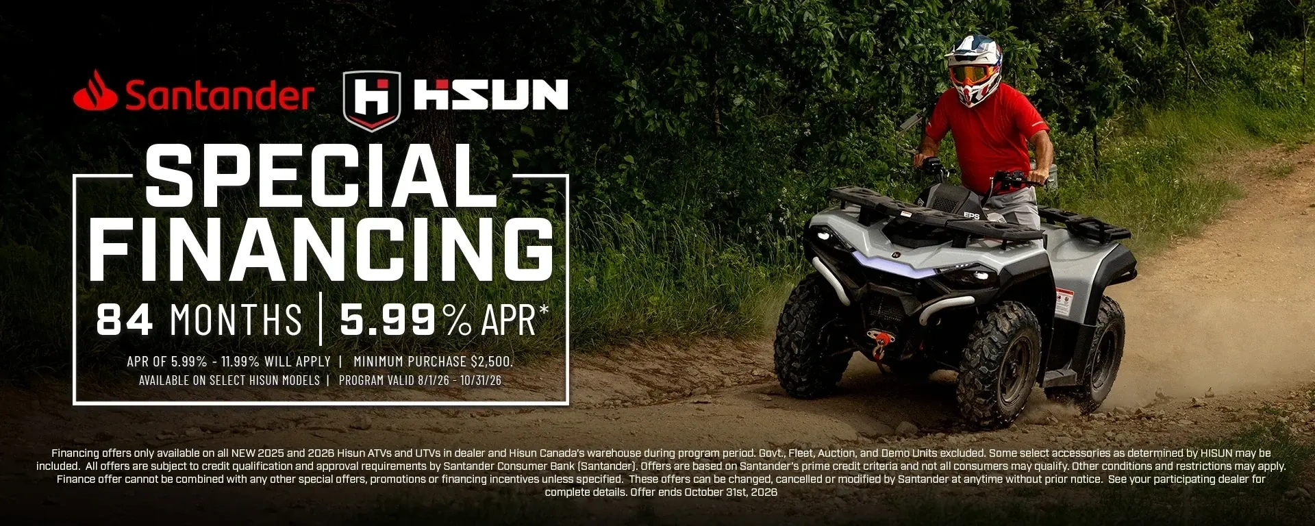 SPECIAL FINANCING — 84 MONTHS | 5.99% APR* alt