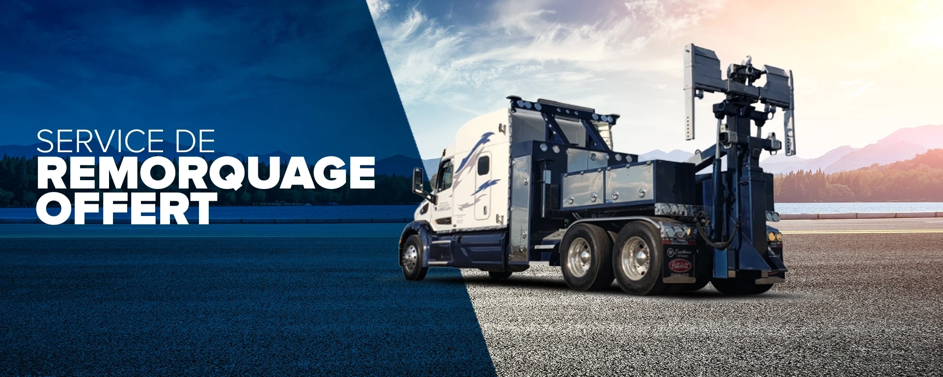 Service de remorquage offert