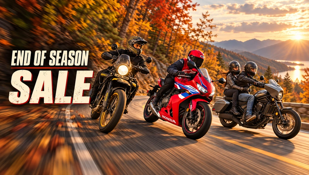 Motorcycle End of Season Sale alt