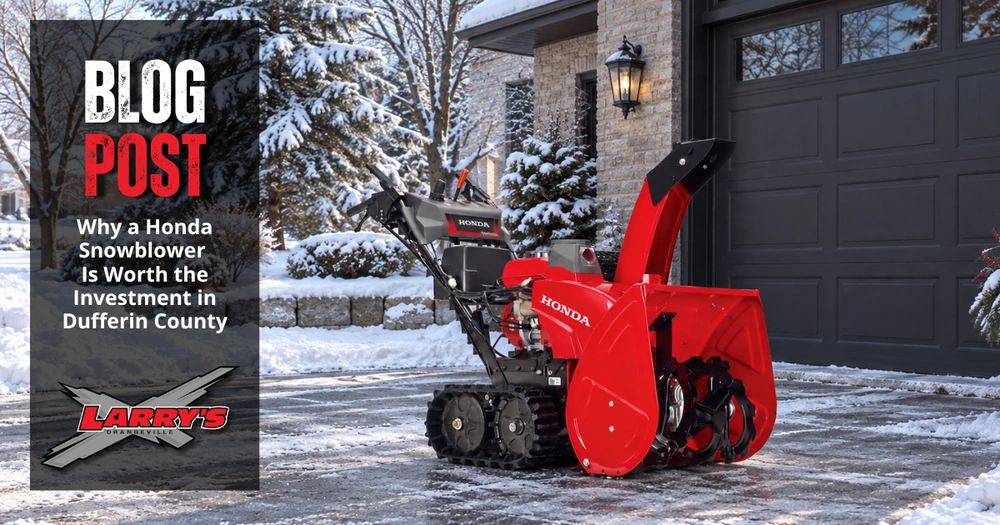 Why a Honda Snowblower Is Worth the Investment in Dufferin County alt