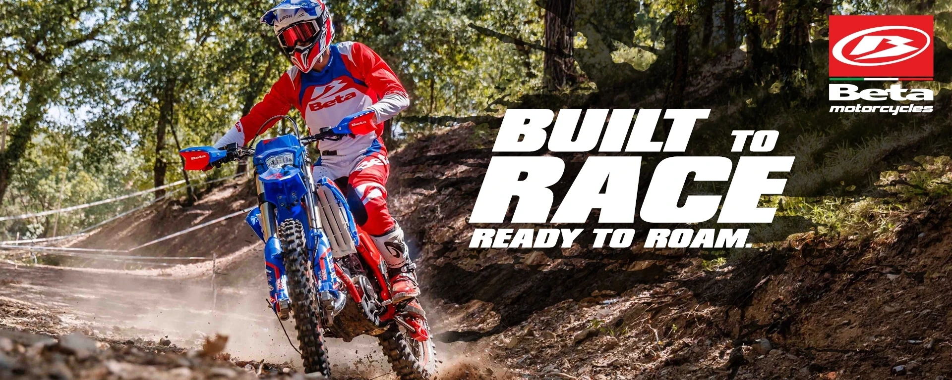 BUILT TO RACE. READY TO ROAM.
