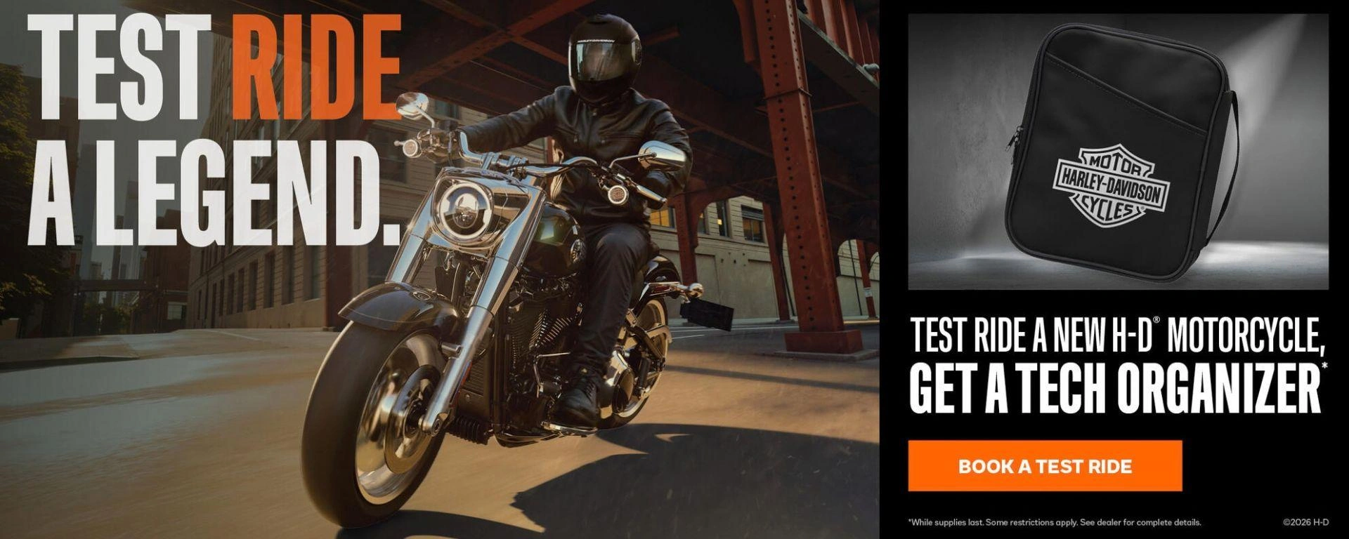 Test Ride a Legend alt