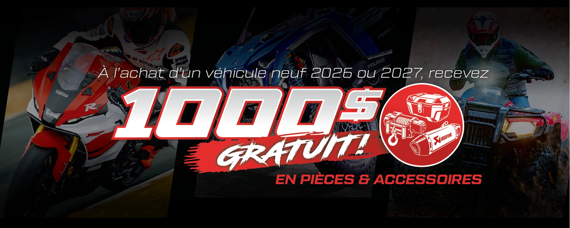 Promotion Vtt - SXS - 1000 pieces alt
