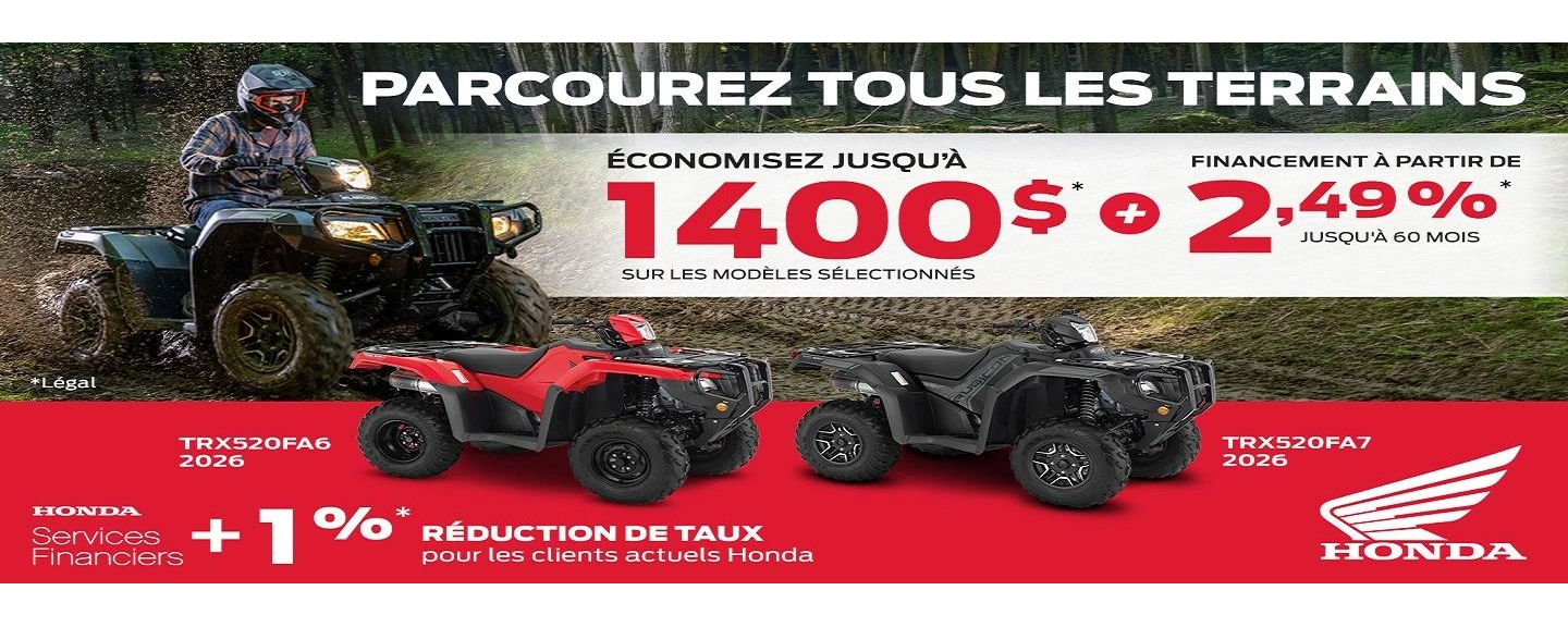 promo vtt honda alt