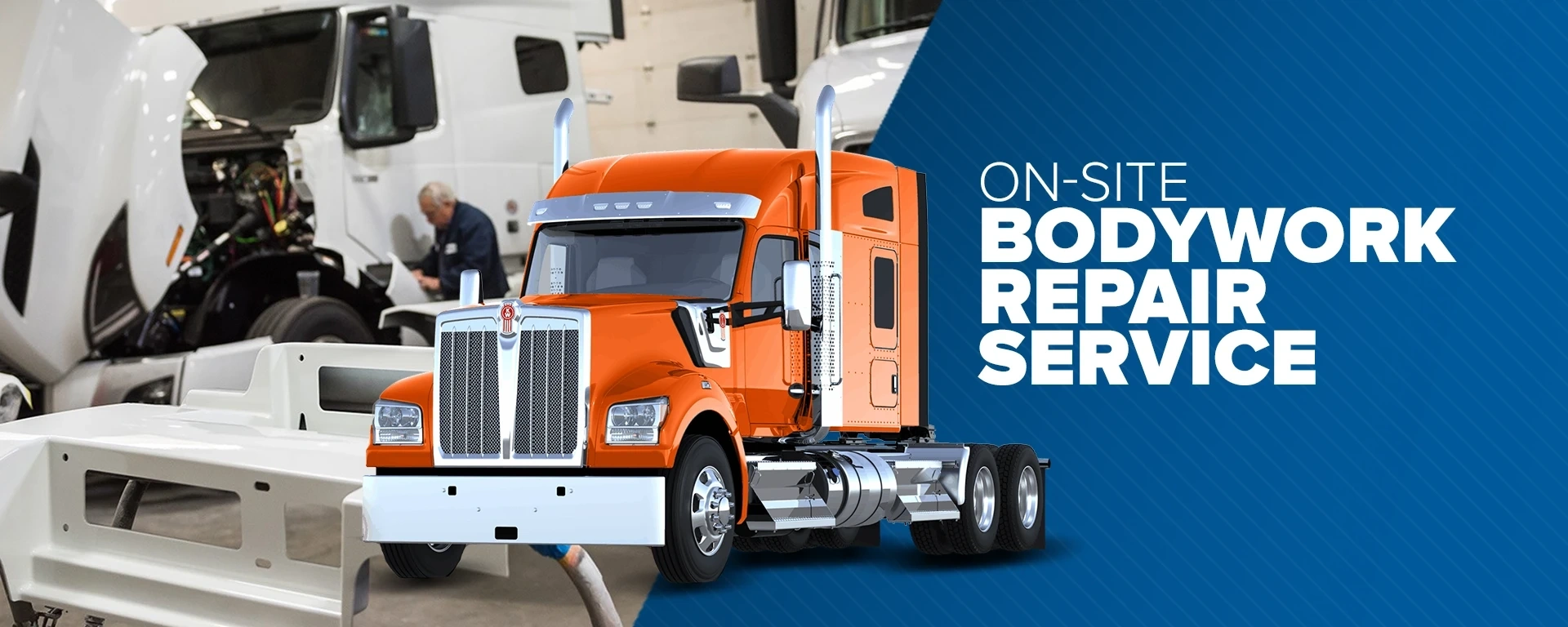 On-site bodywork repair service