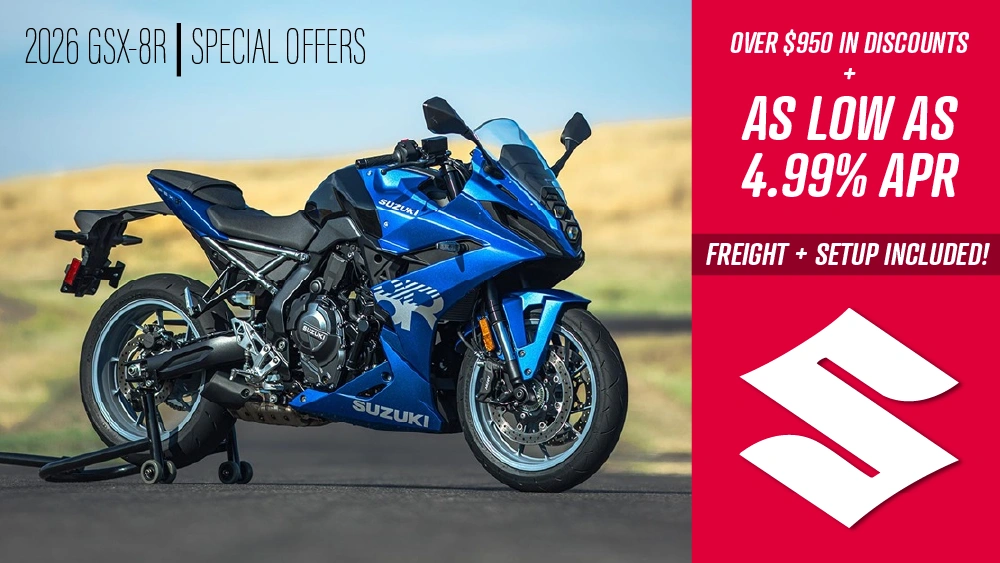 GSX-8R Current Offers
