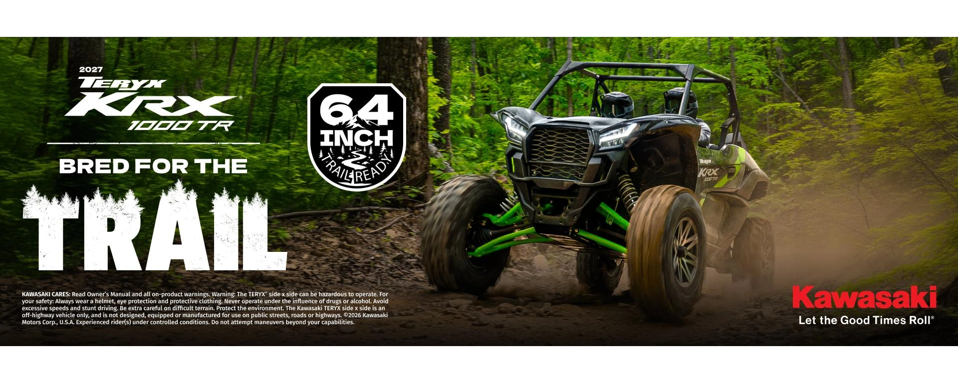2027 TERYX KRX® 1000 TR BRED FOR THE TRAIL alt