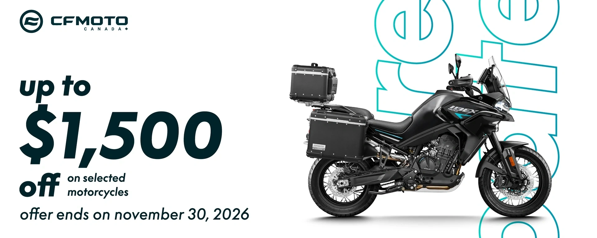 CFMOTO - MOTO - Up to $1,500 Off alt