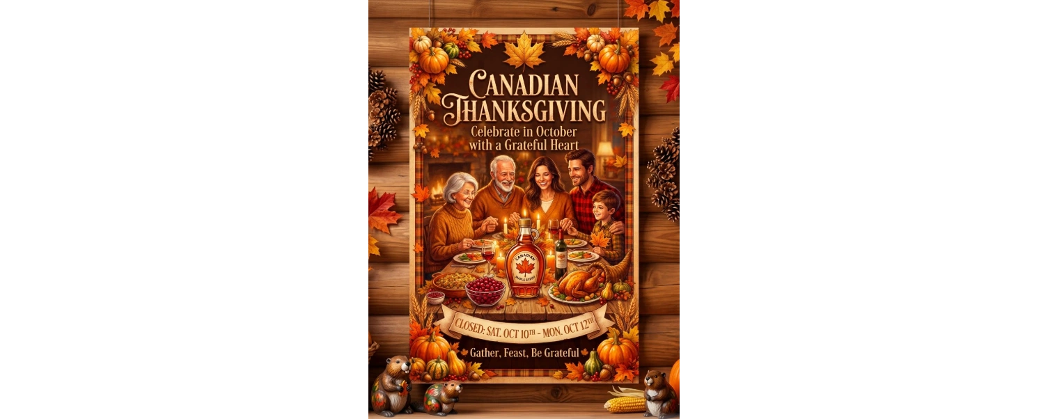 Closed for THANKSGIVING Weekend