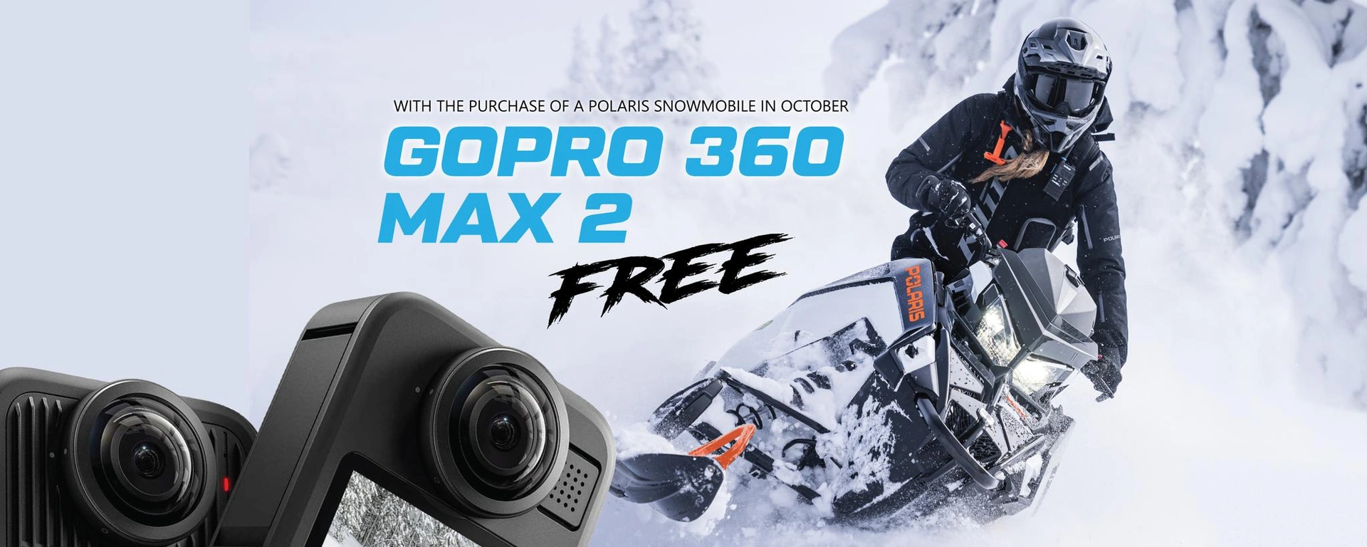 polaris motoneige gopro