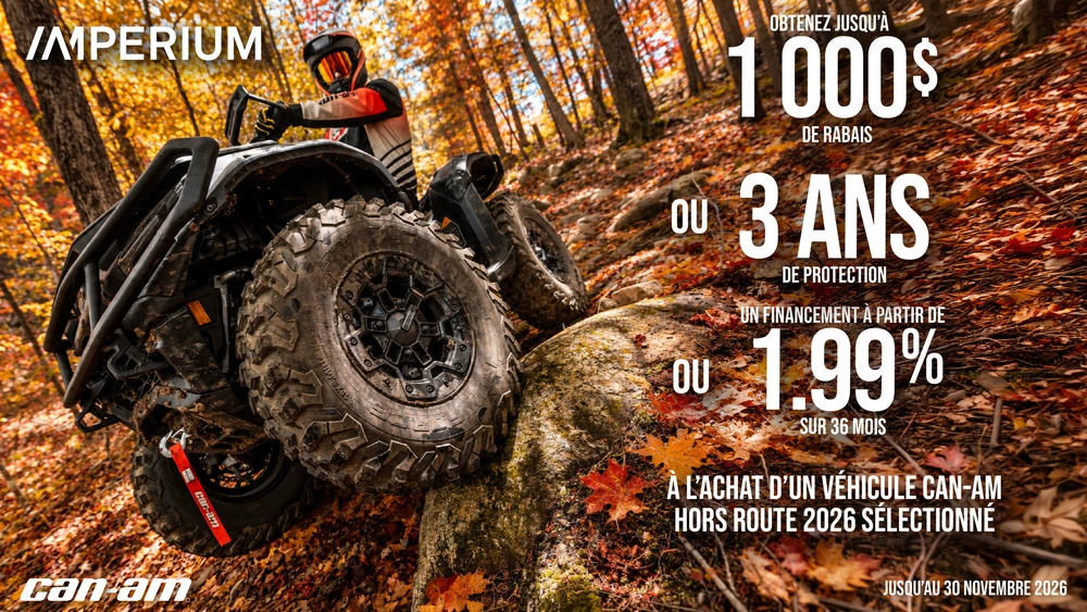 Promo VTT Can-Am 2026 alt