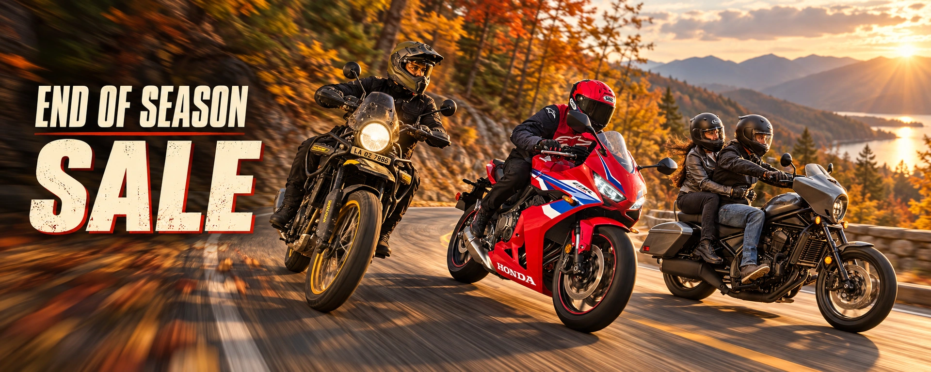 Motorcycle End of Season Sale alt