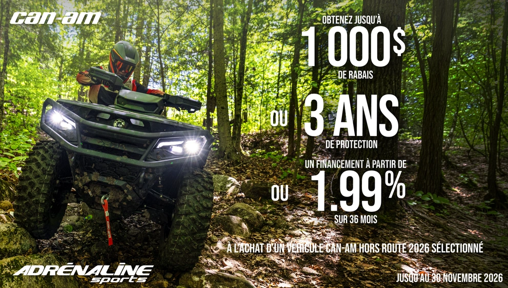 Promo VTT 2026 Can-Am alt