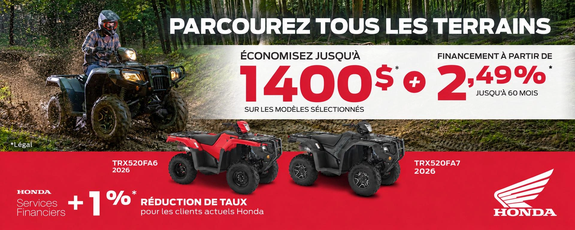 promotion vtt honda alt