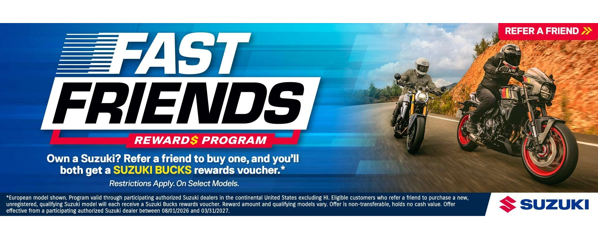 2026 Fast Friends Rewards Program alt