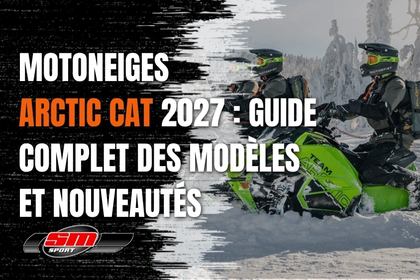 Motoneiges Arctic Cat : guide complet des modèles et nouveautés alt