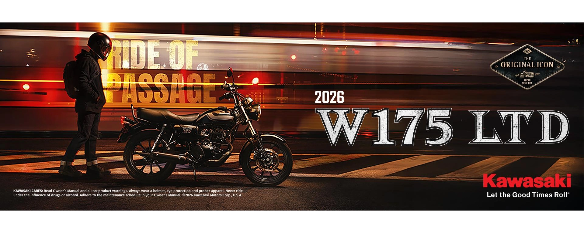 2026 W175 LTD RIDE OF PASSAGE alt