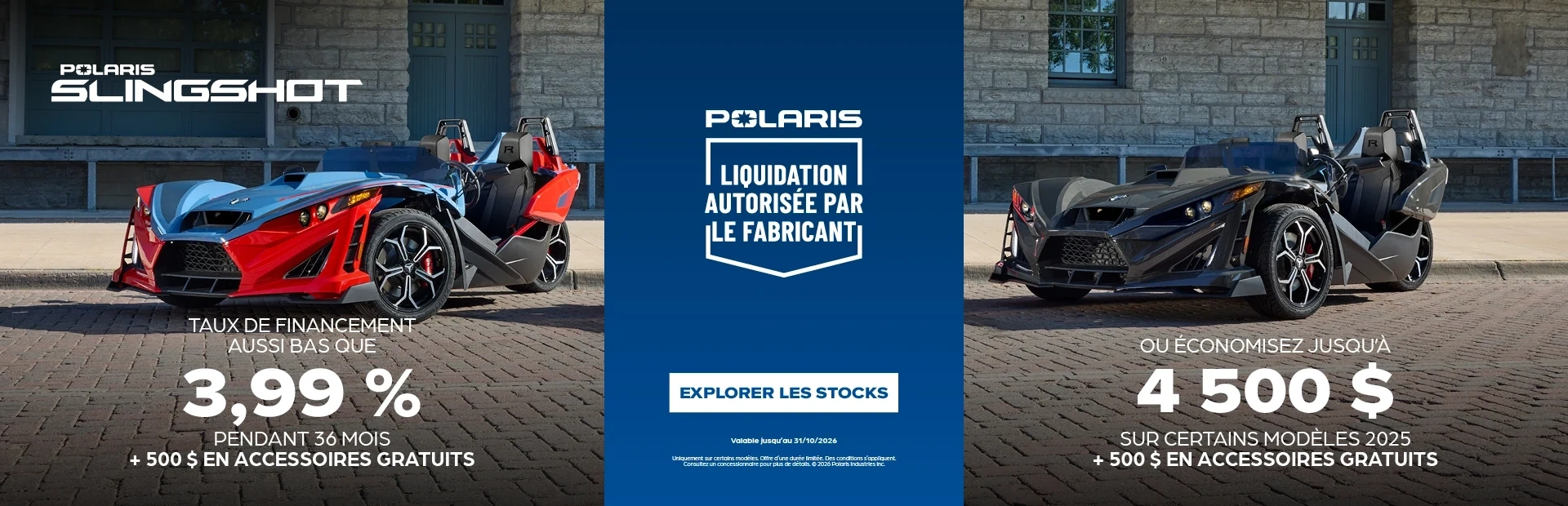 Liquidation autorisée par le fabricant