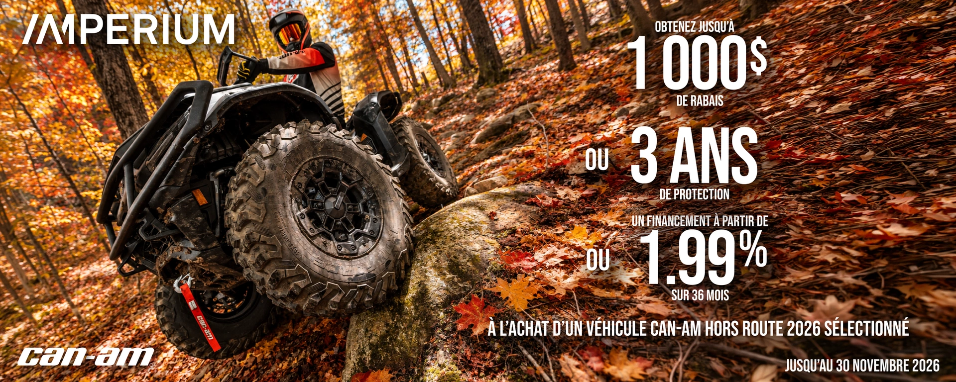 Promo VTT Can-Am 2026 alt