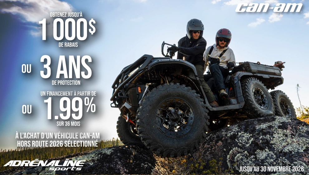 Promo 6x6 2026 Can-Am alt