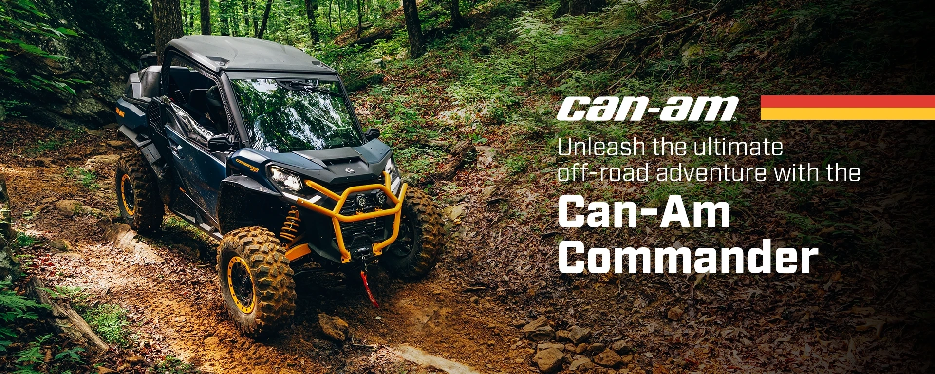 Unleash the ultimate off-road adventure with the Can-Am Commander