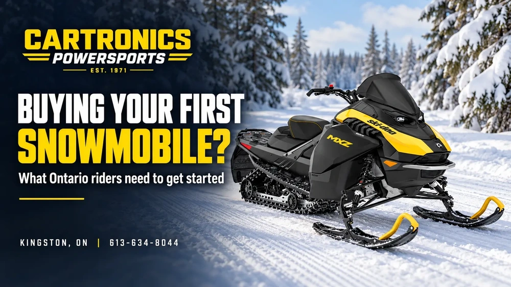 Buying Your First Snowmobile in Ontario | Cartronics