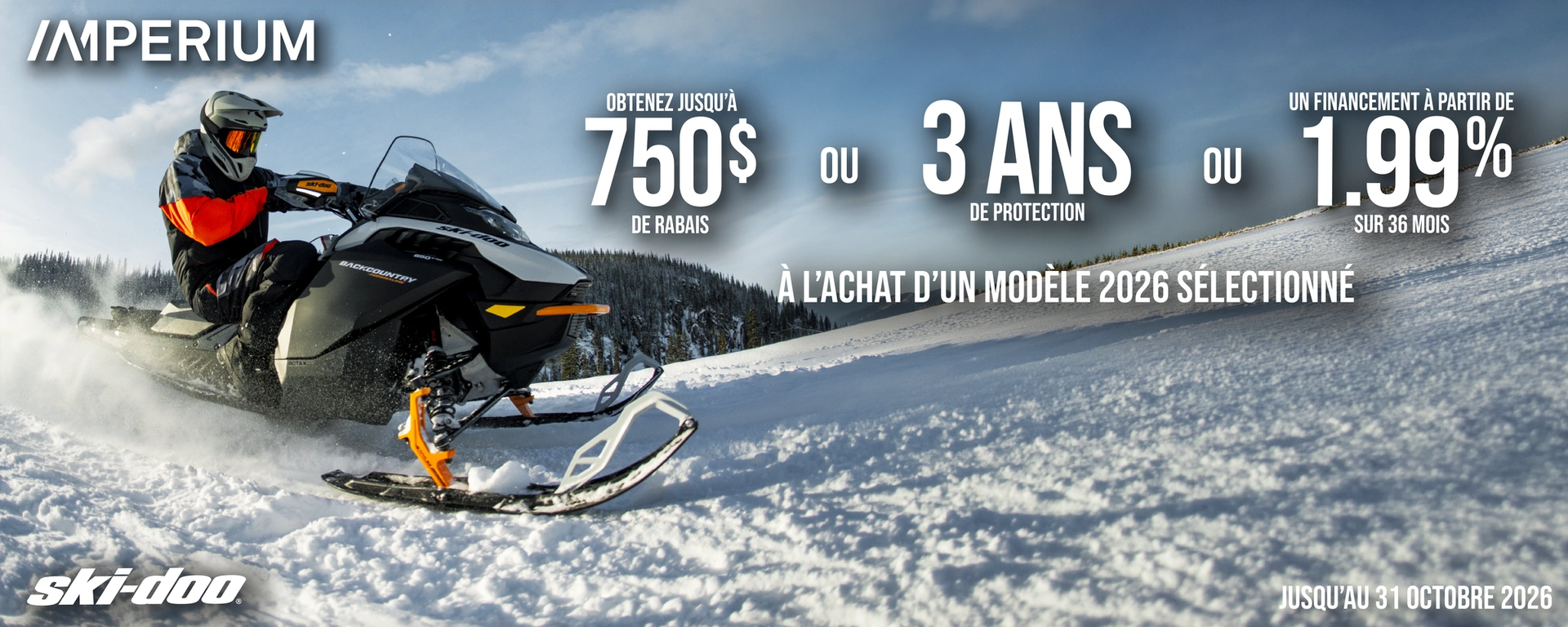 Promo Ski-Doo 2026 alt
