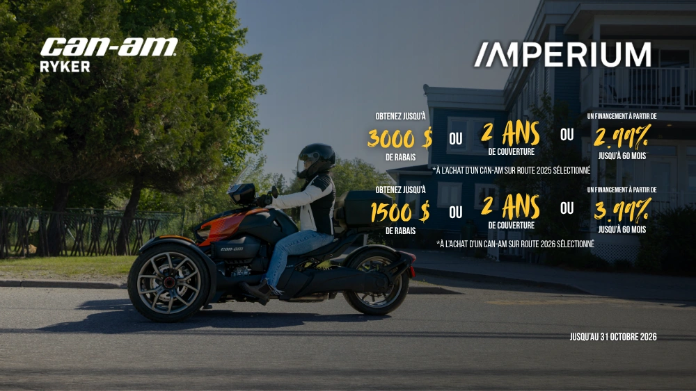 Promo Ryker Can-Am 2026