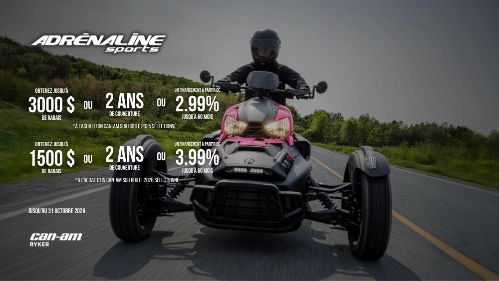 Promo Ryker Can-Am 2026