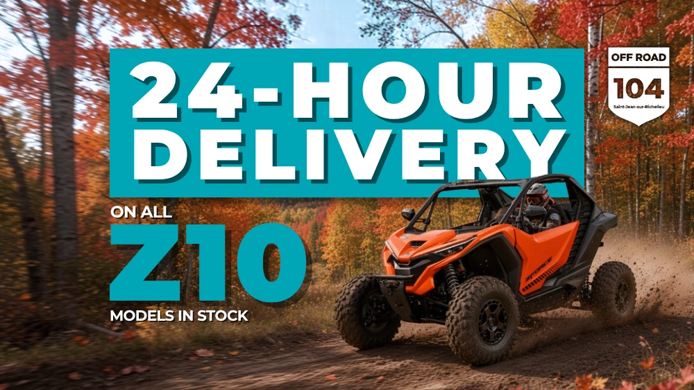 Your CFMOTO Z10 Delivered in 24 Hours