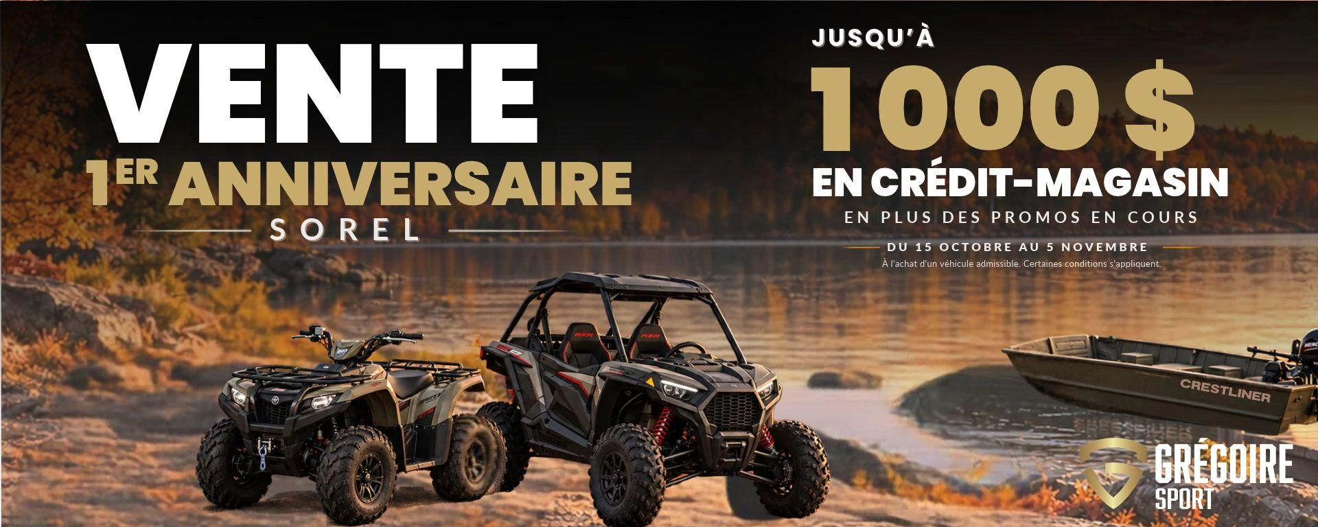 VENTE 1ER ANNIVERSAIRE