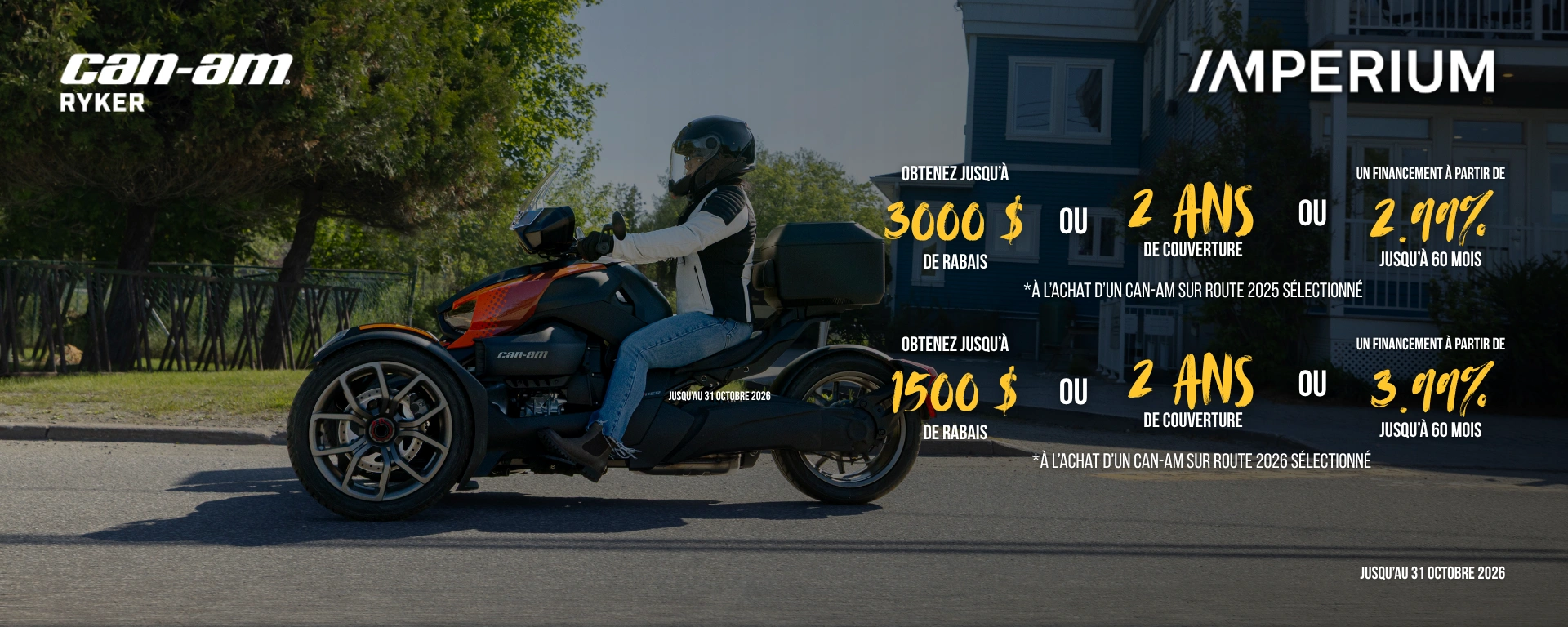 Promo Ryker Can-Am 2026