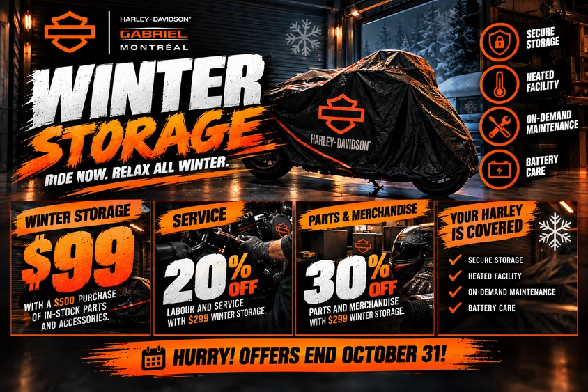 Motorcycle Winter Storage