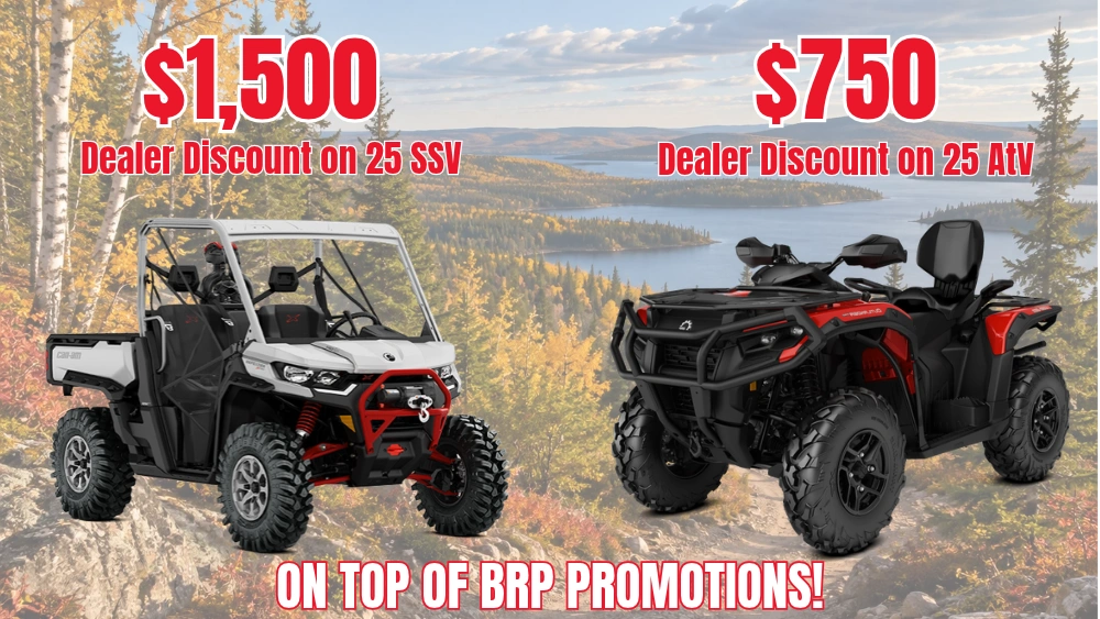 2025 ATV & SSV DEALER DISCOUNTS