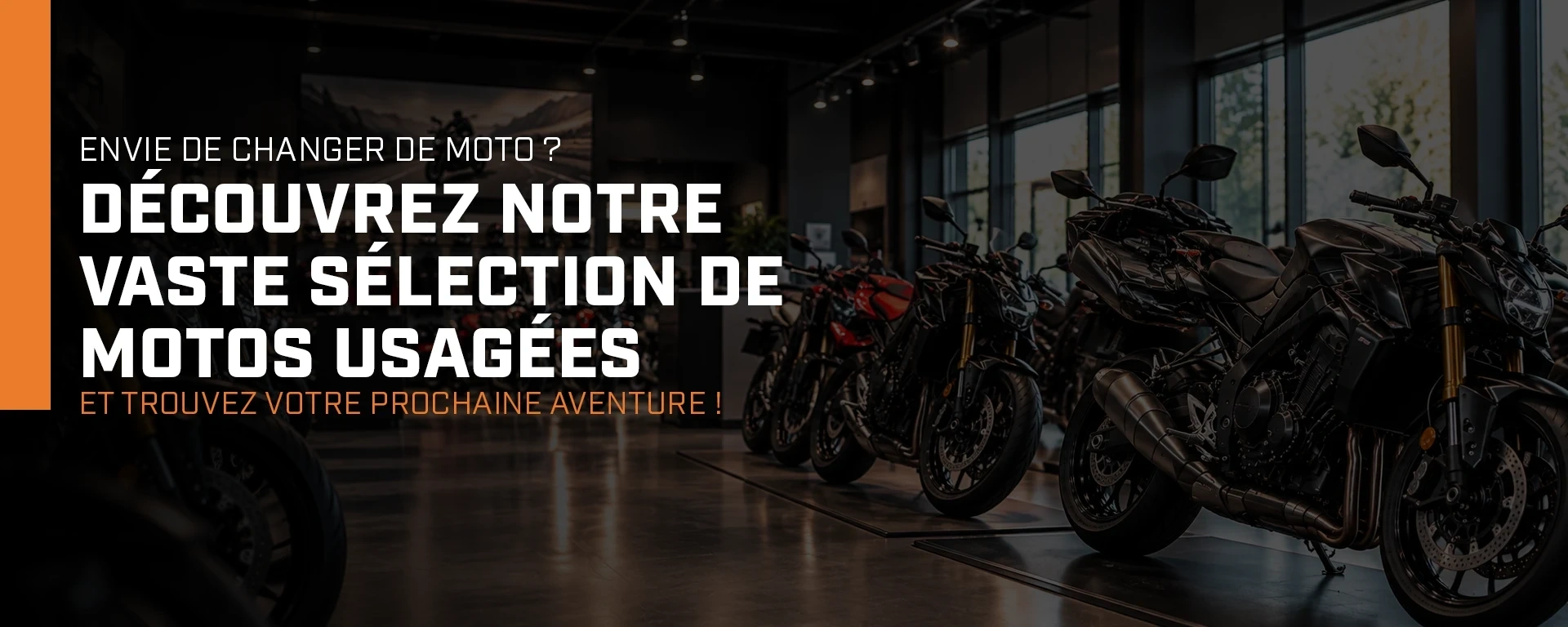 Prêt à changer de machine ou prêt pour votre prochaine ride?