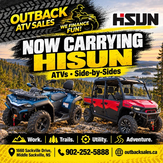 🔥 NOW CARRYING HISUN AT OUTBACK ATV SALES! 🔥