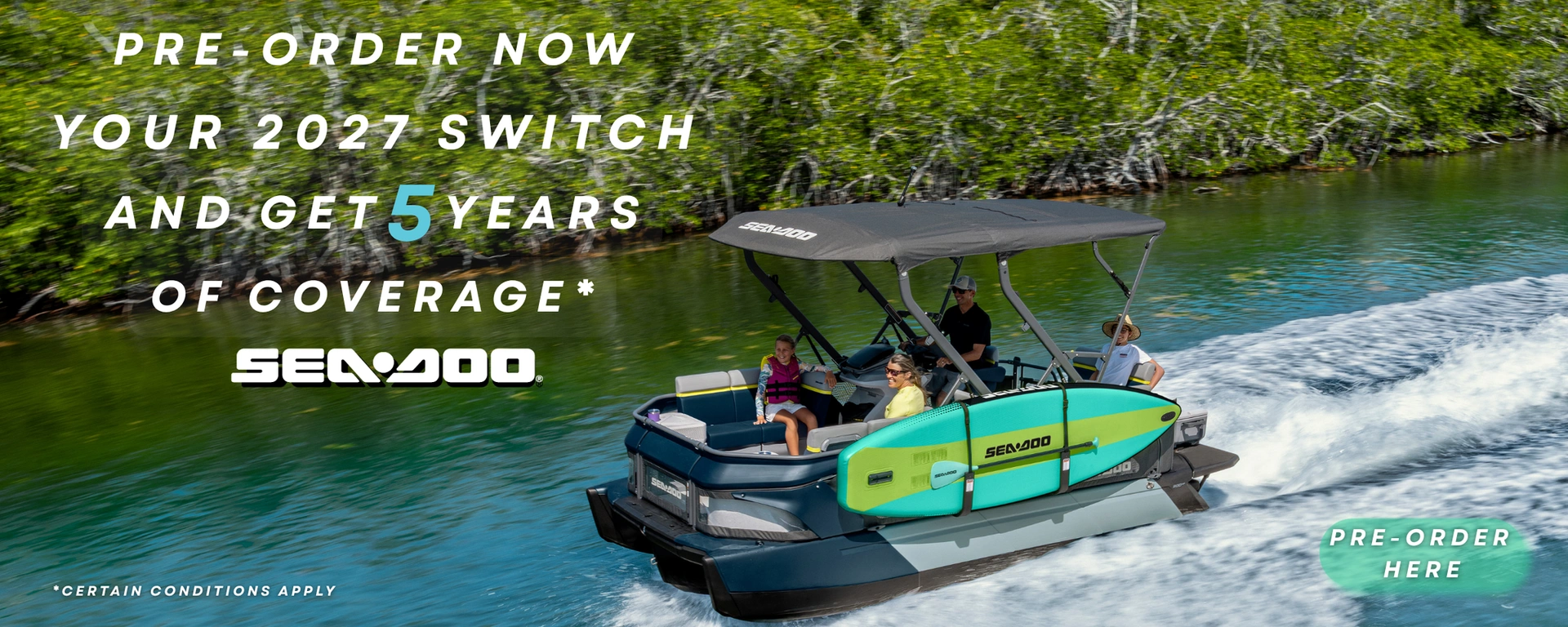 2027 SeaDoo Switch Pre-order