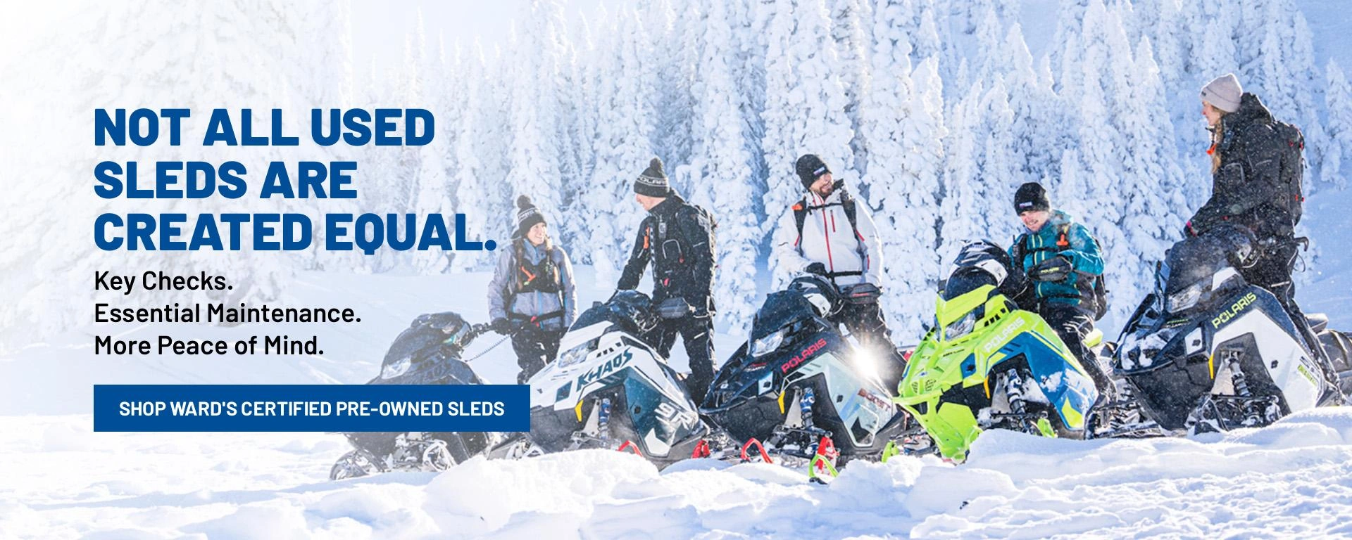 Ward's Certified Pre-owned Snowmobiles