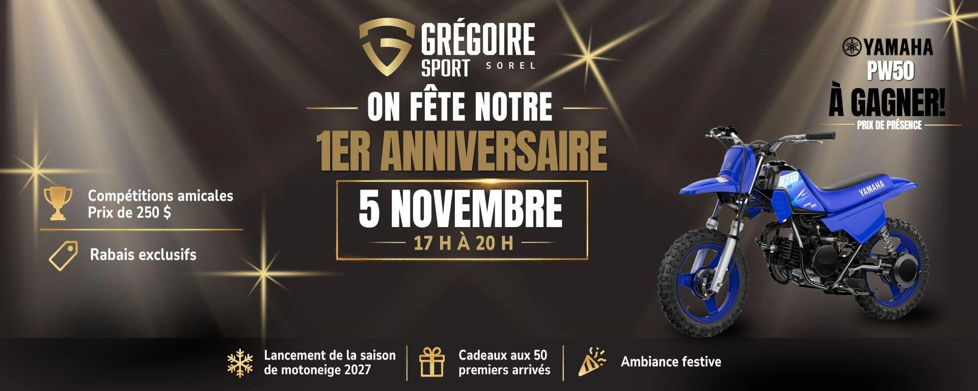 On fête nos 1 an!