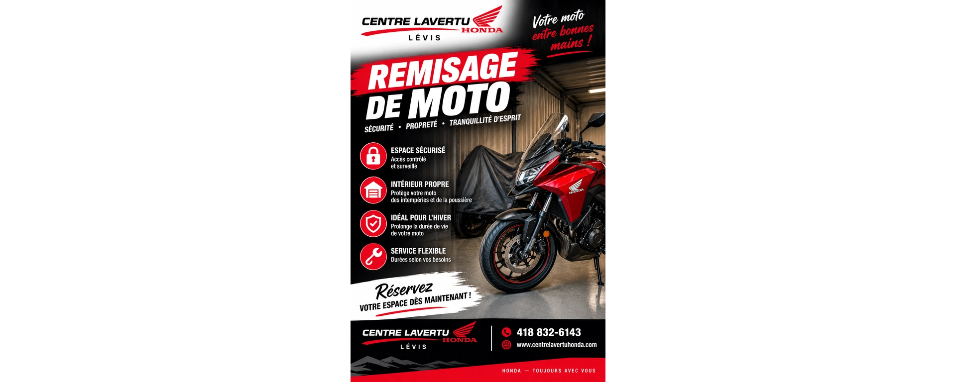 REMISAGE DE MOTO