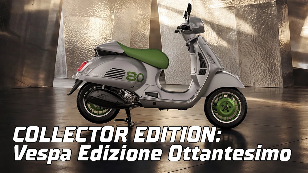 2027 Vespa Edizione Ottantesimo 310: An Extremely Limited 80th Anniversary Edition