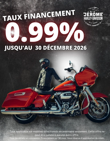 Taux de financement à partir de 0,99%