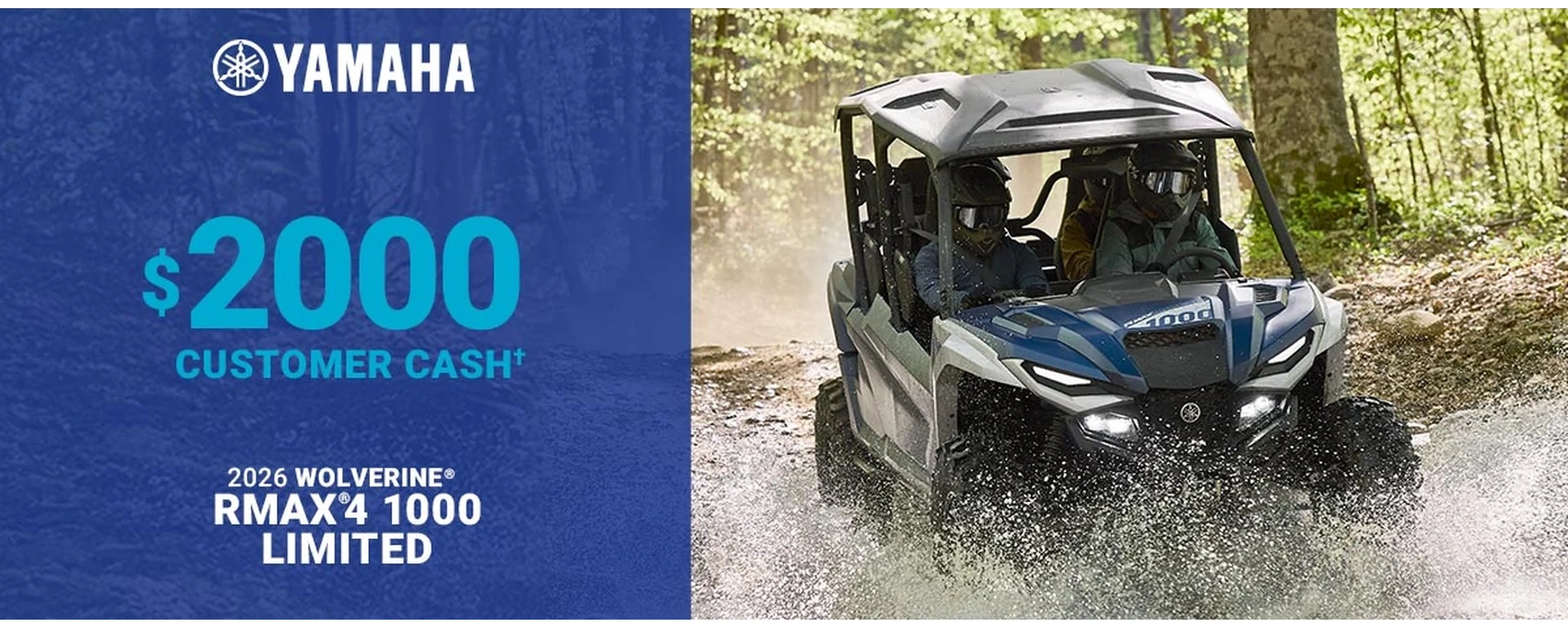 LET'S RIDE WOLVERINE X2 1000 XT-R - UP TO $2,000 CUSTOMER CASH